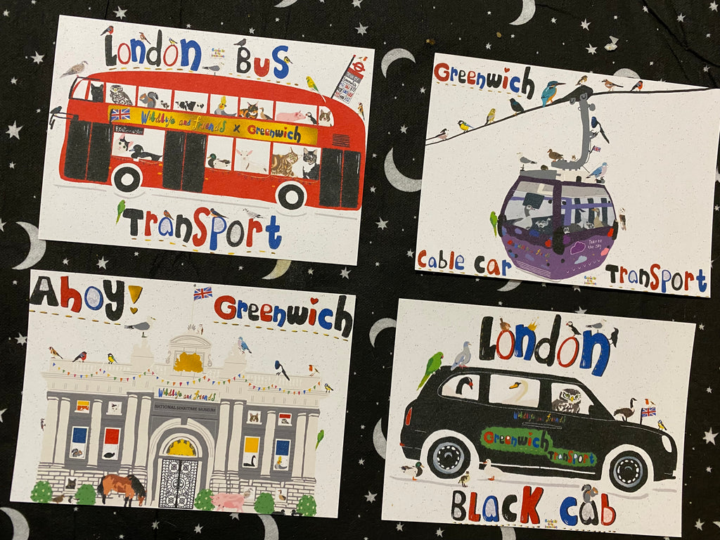 Wildlife and Friends Takeover London Series (A3, A4, A5, A6 size)