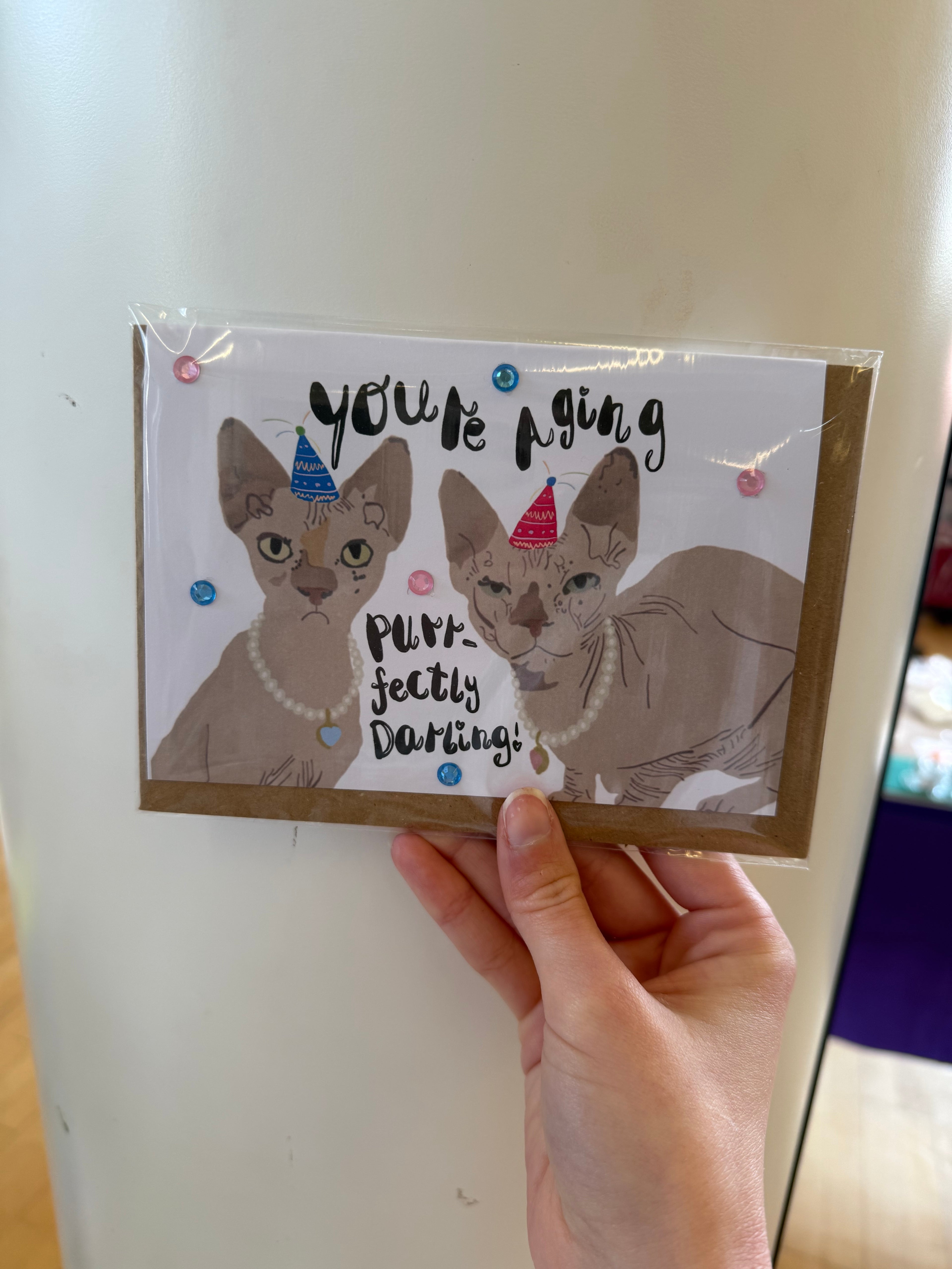 6 *BRAND NEW * Embellished Birthday Cards April 2026
