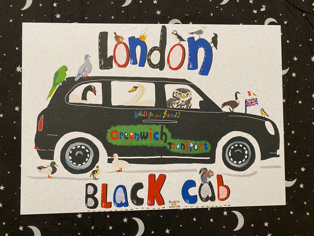 Wildlife and Friends Takeover London Series (A3, A4, A5, A6 size)