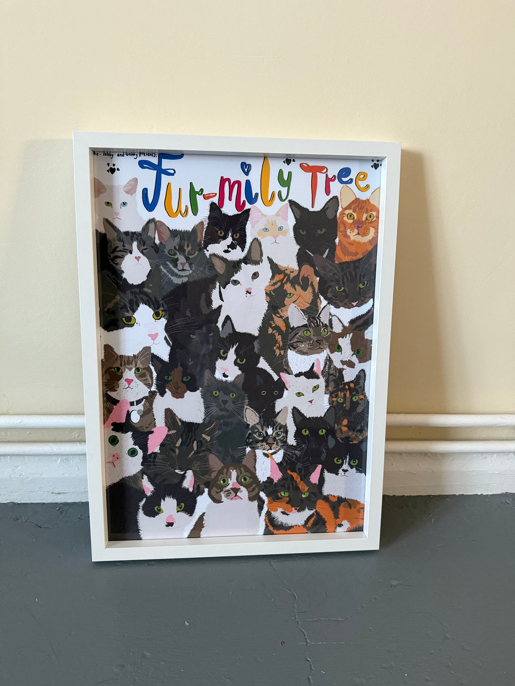 The Tabby and Gabby Fur-mily Tree